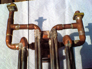 Silver brazing filler rod with high silver content which bonds at low temperature