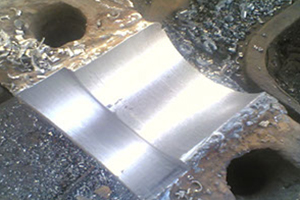 Refurbishment of buckets: Bush Correction & machining