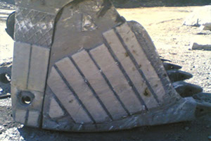 Condition of Bucket after 6600 hours performance