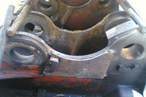 Refurbishment of under carriage – cracks & eye bores