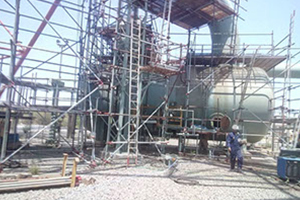 Thermal Coating over Sulphur Vessel