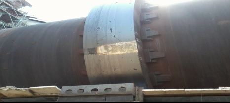 kiln shell cracks